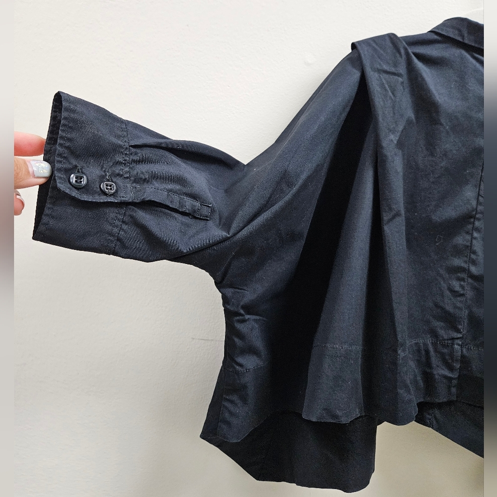 Kids boxy poplin shirt UNISEX  110 - Picture 3 of 12